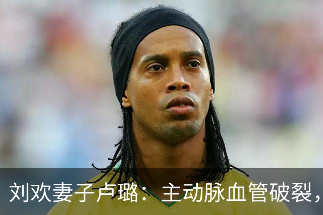 刘欢妻子卢璐：主动脉血管破裂，命悬一线，刘欢的选择让人泪目